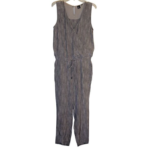 Eileen Fisher The Fisher Project Silk Jumpsuit Sleeveless V-neck M - Picture 9 of 9